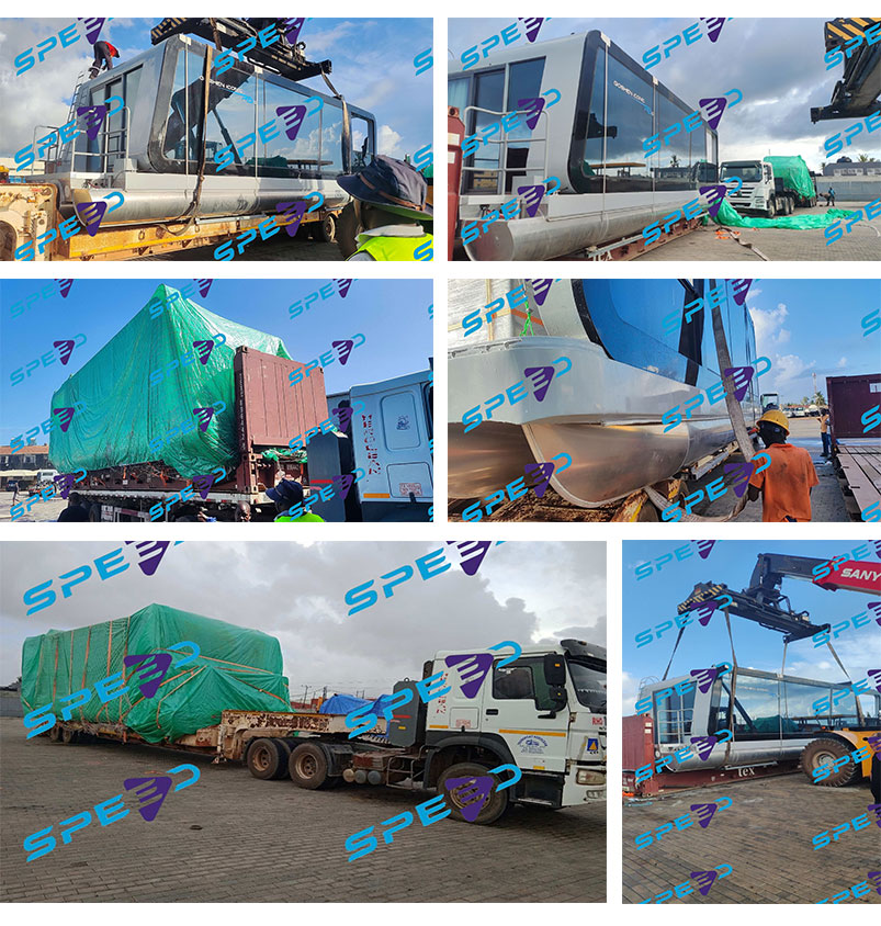 Precision crane lifting and protective weather-proofing for highly sensitive structural modules